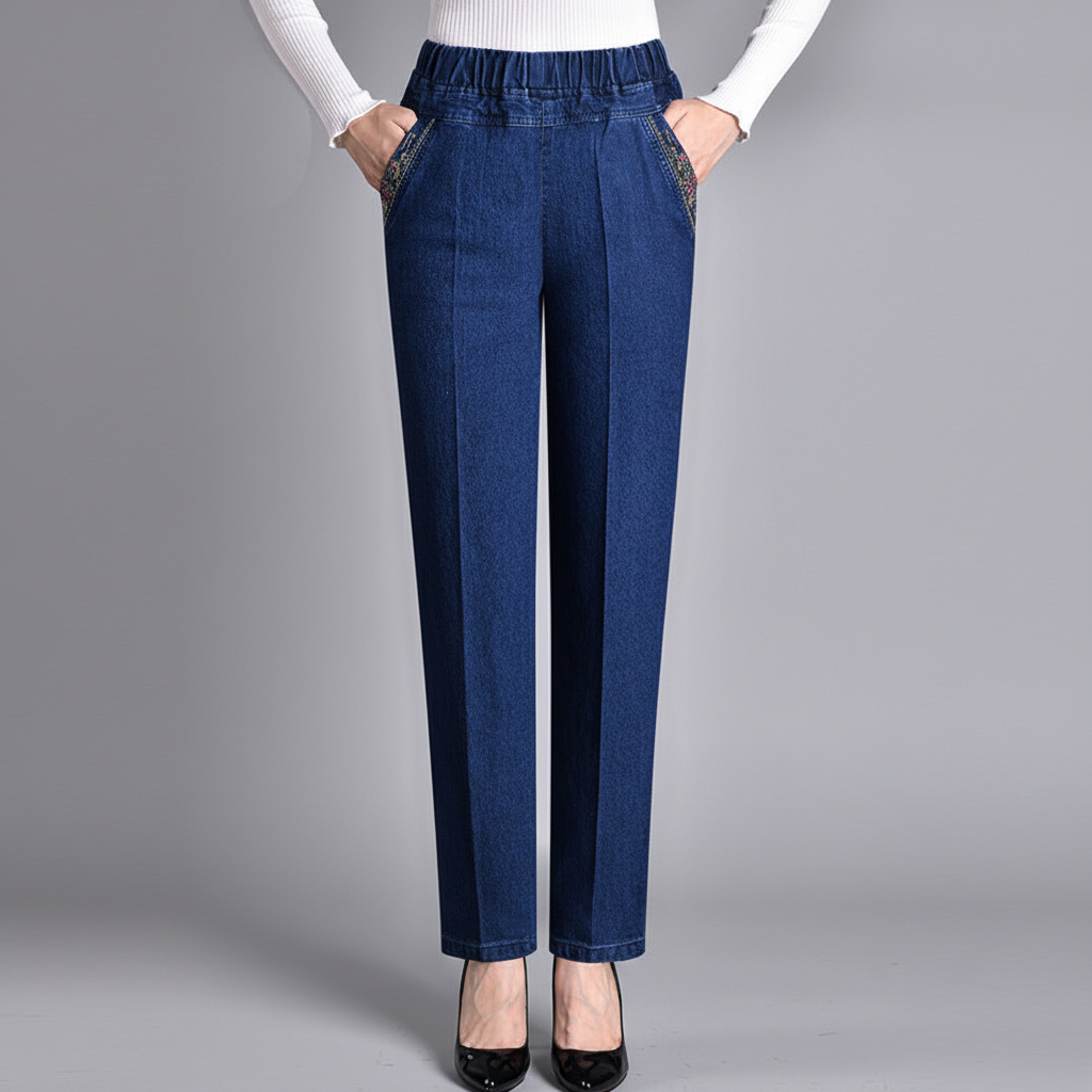 Damesjeans met push-up