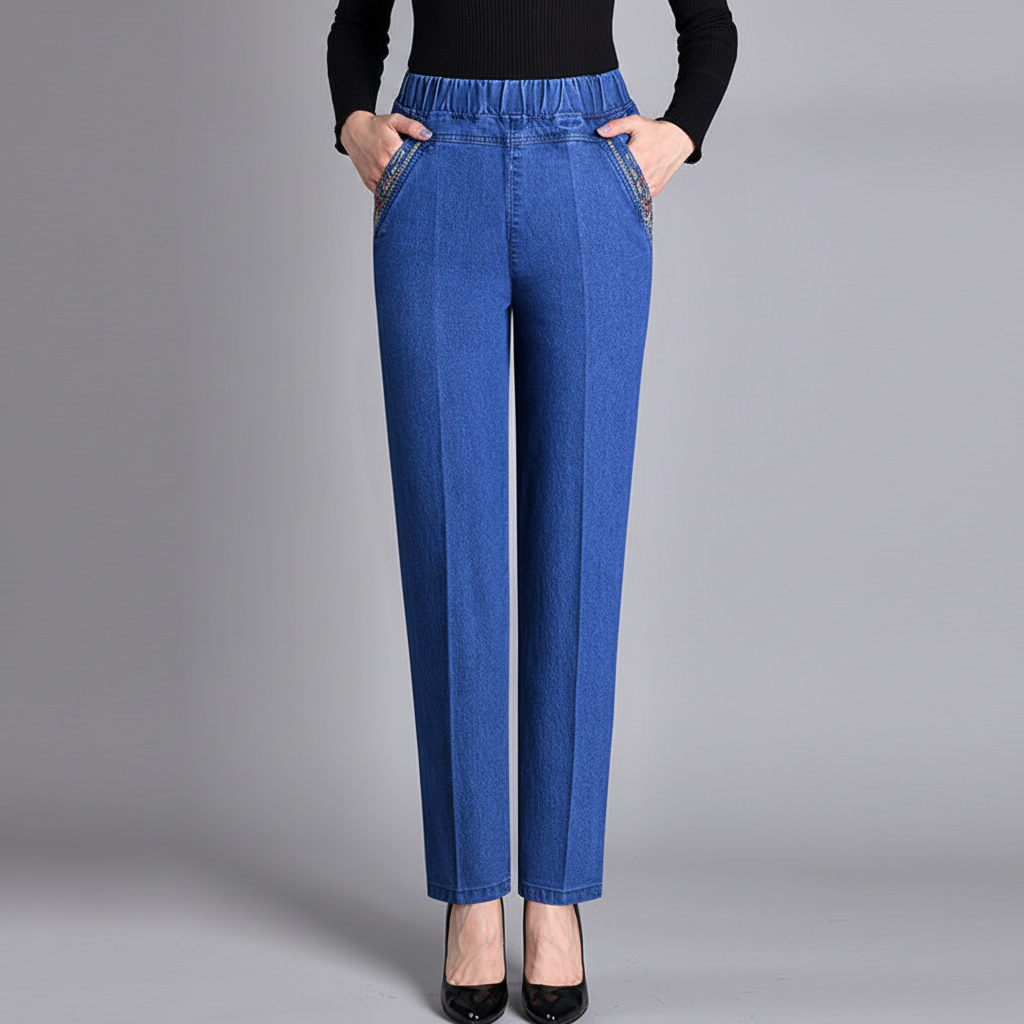 Damesjeans met push-up