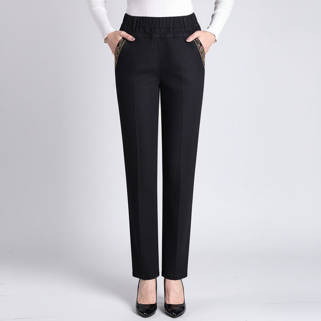 Damesjeans met push-up