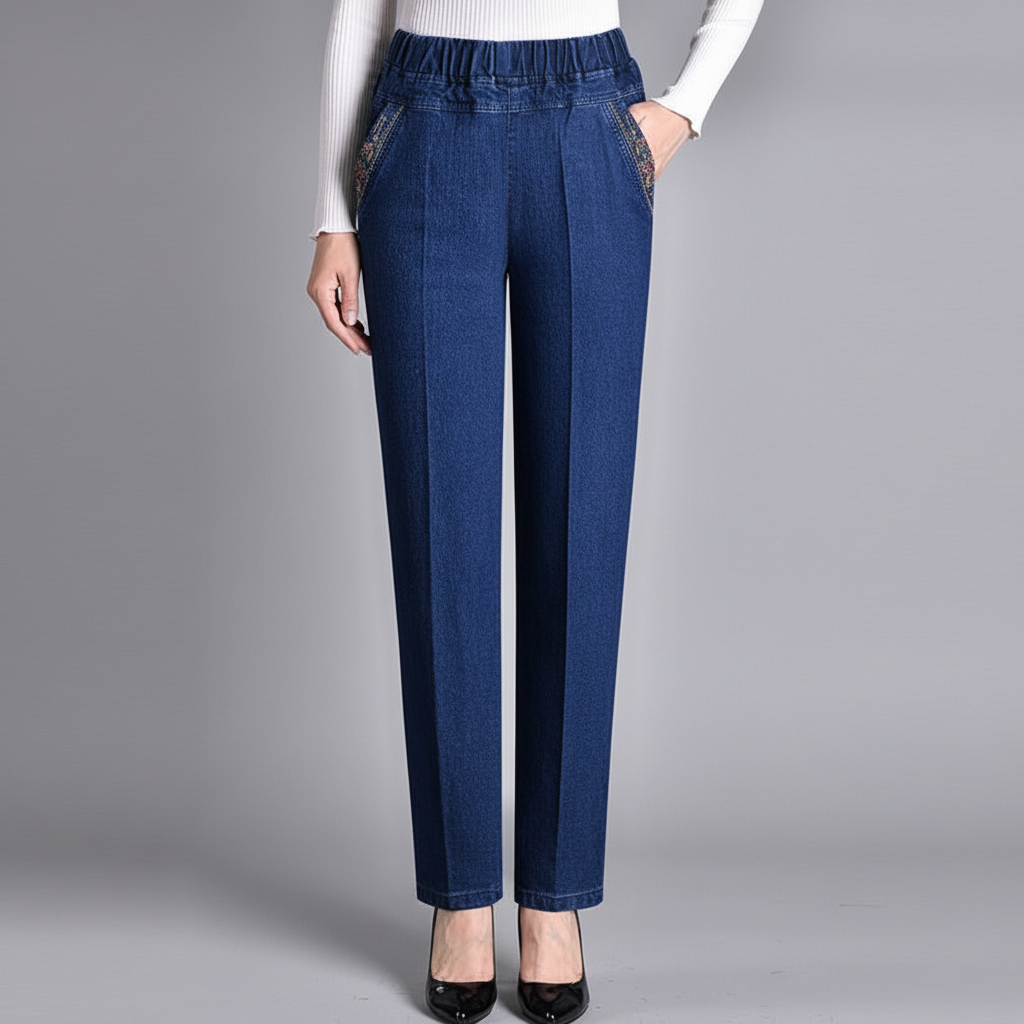 Damesjeans met push-up