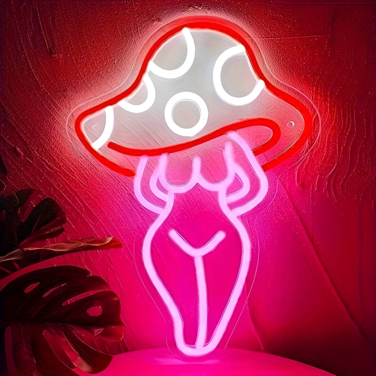 Decoratieve paddenstoellamp