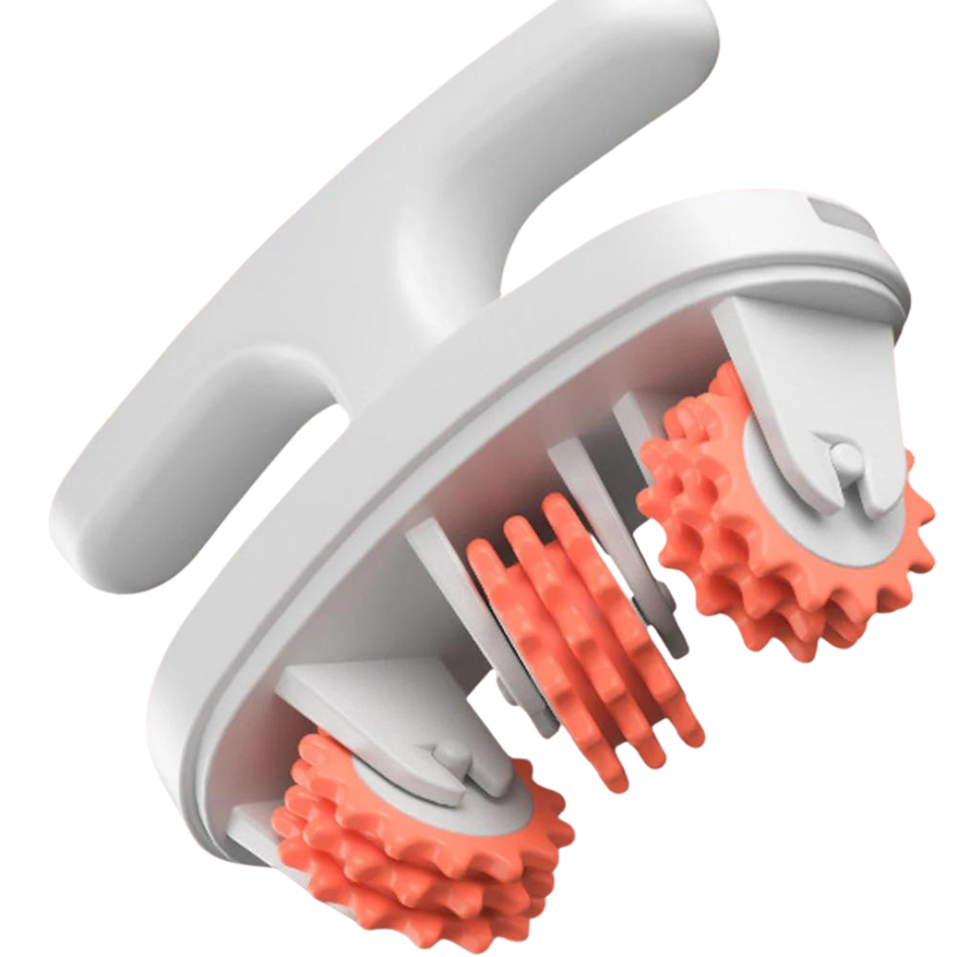 Compact acupressuur massageapparaat