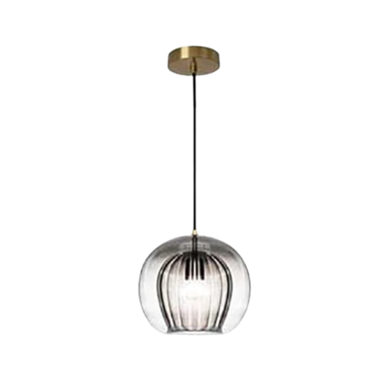 Aluminium-Glas hanglamp