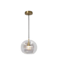 Aluminium-Glas hanglamp — afbeelding 1