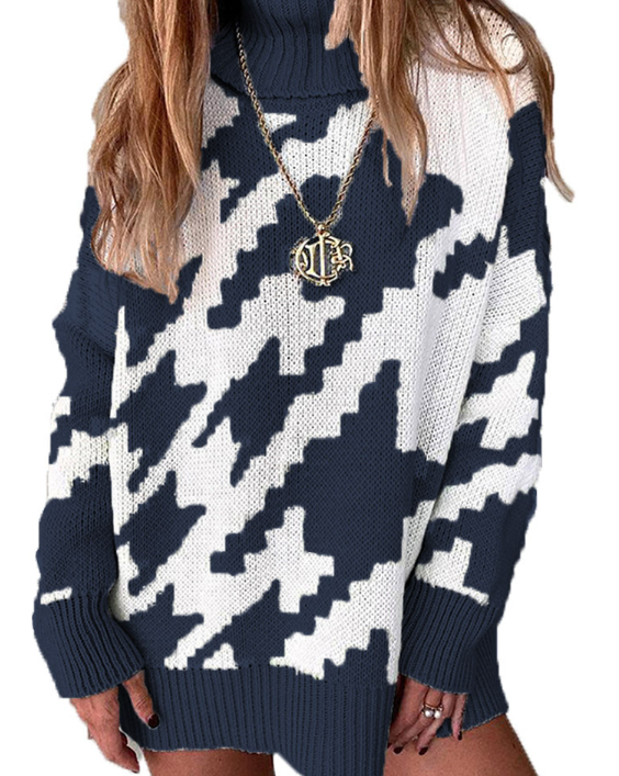 Herfstjurk Olga in oversized model — afbeelding 37