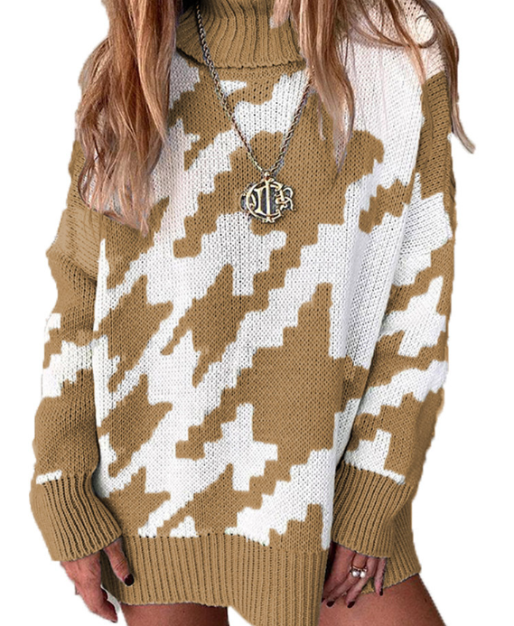 Herfstjurk Olga in oversized model