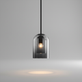 Dubbellaags glazen hanglamp