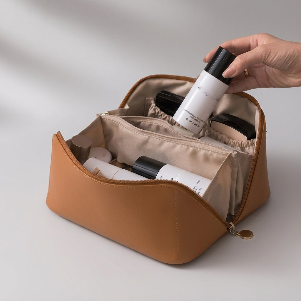 Draagbare cosmetica organizer