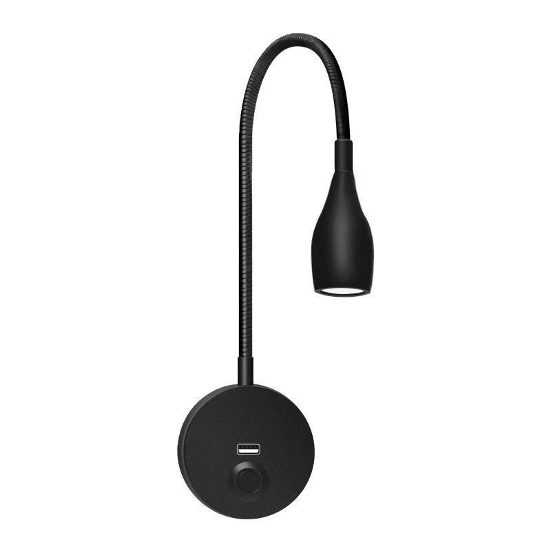 Draadloze minimalistische wandlamp