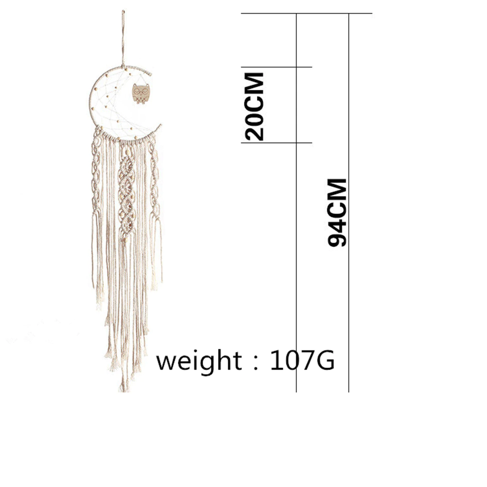 Muur macramé dromenvanger
