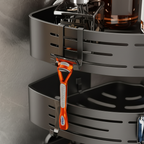 Drie niveaus opberging douche — afbeelding 11