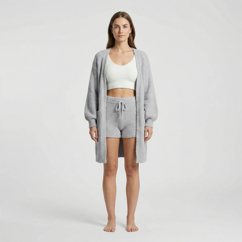 Driedelig loungewearset voor dames