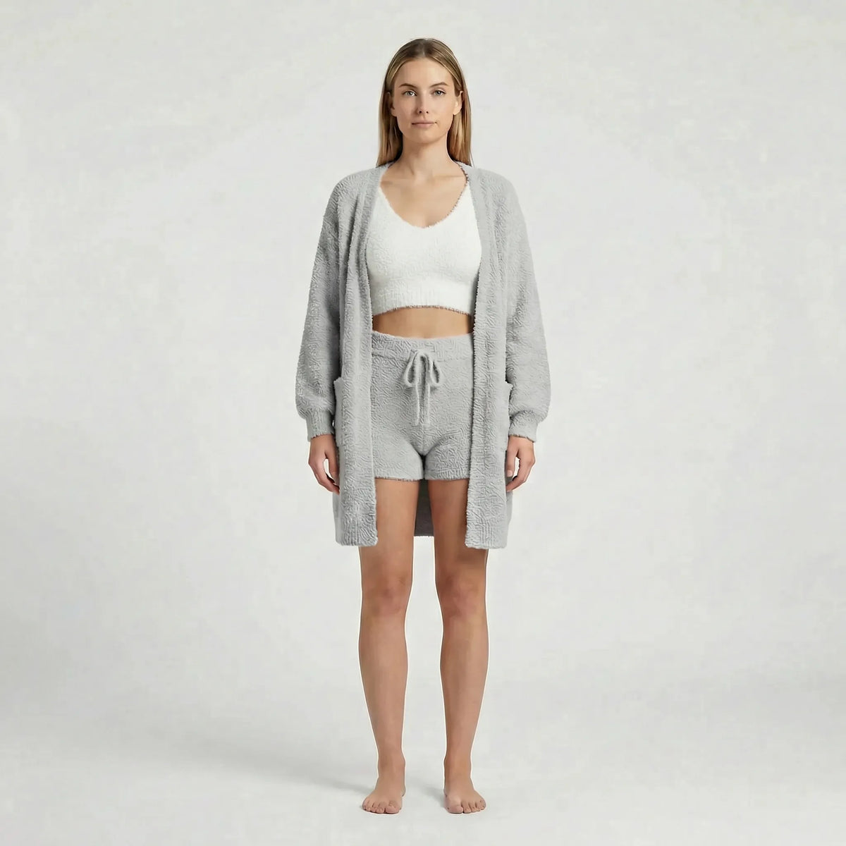 Driedelig loungewearset voor dames