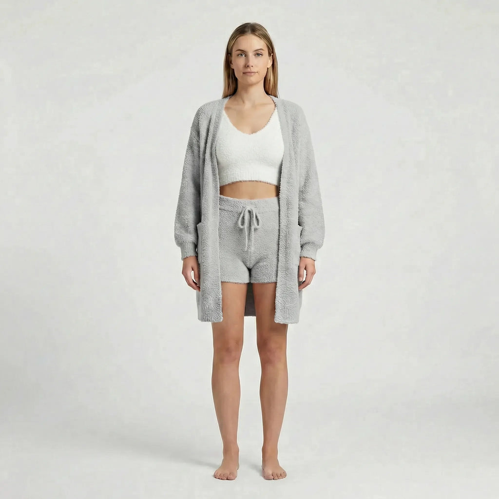 Driedelig loungewearset voor dames