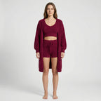 Driedelig loungewearset voor dames