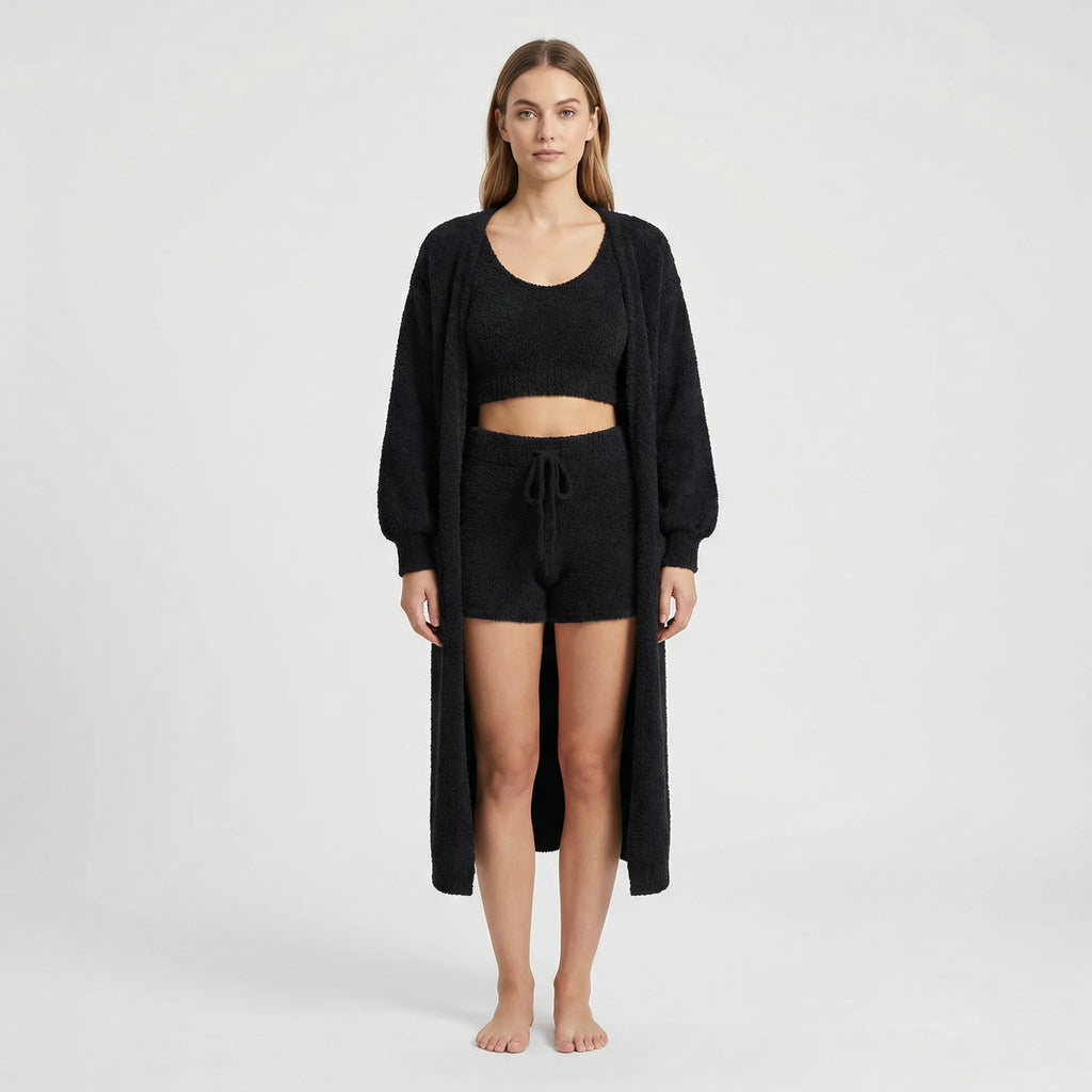 Driedelig loungewearset voor dames