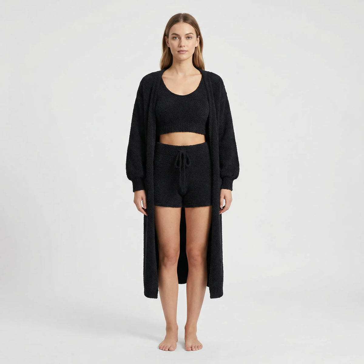 Driedelig loungewearset voor dames