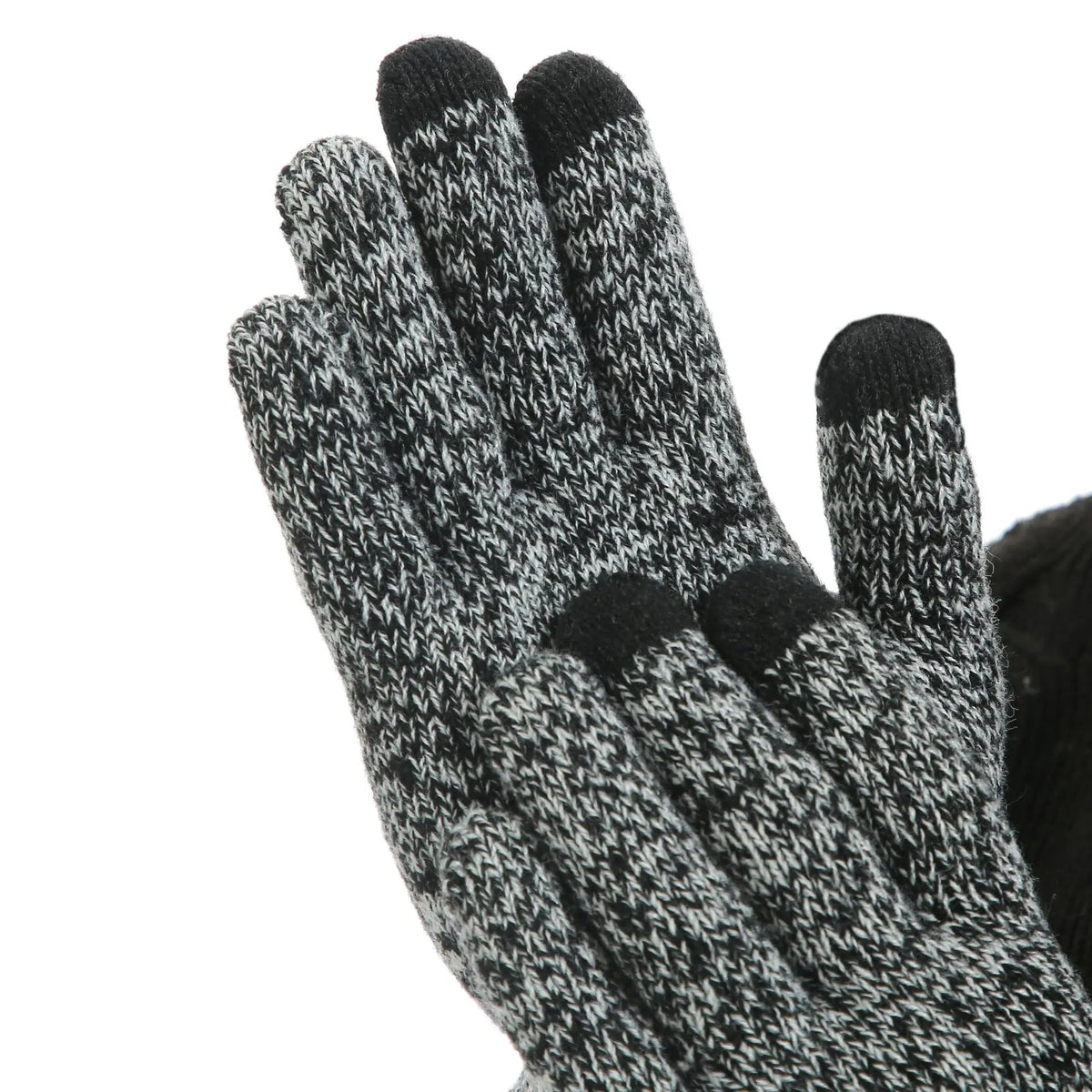 Drieledig gebreid winteraccessoire set