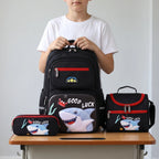 Driedelige schooltas set