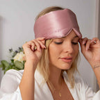 Zijde slaapmasker