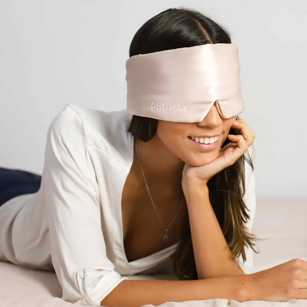 Zijde slaapmasker