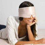 Zijde slaapmasker