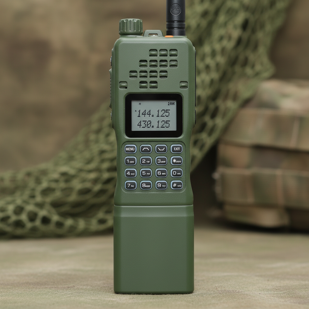 Dual band handheld radio