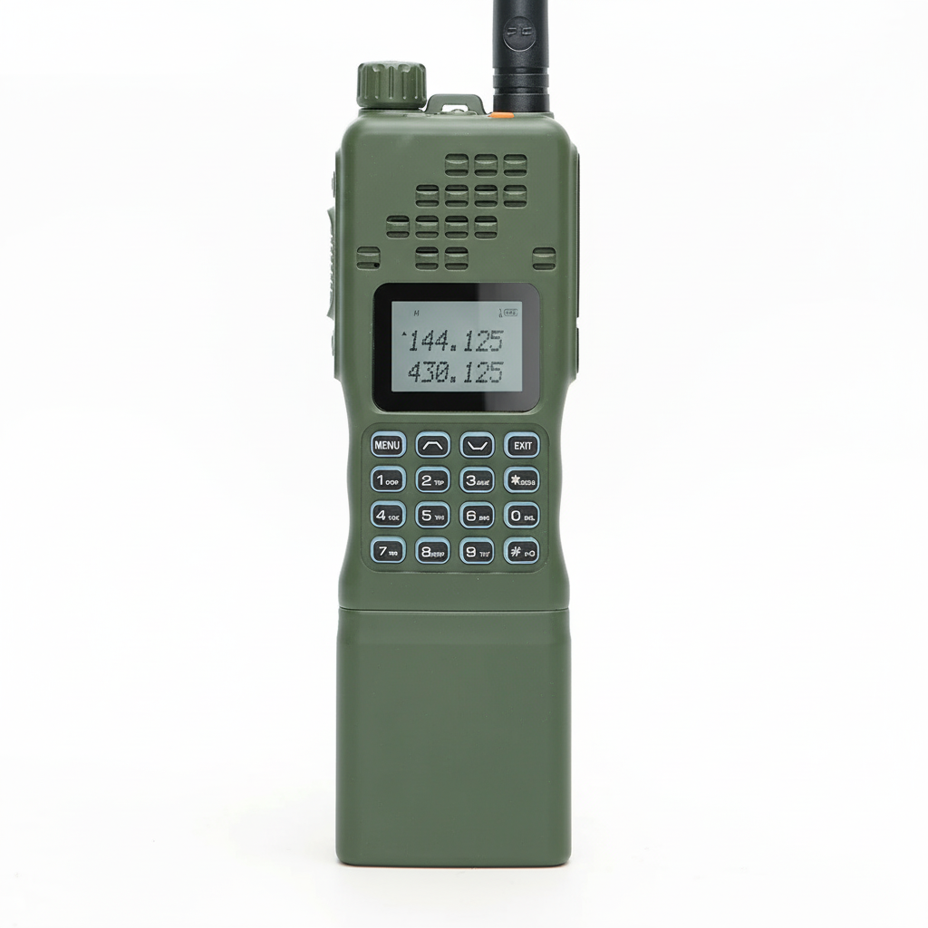 Dual band handheld radio
