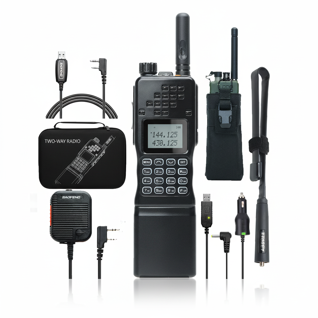 Dual band handheld radio