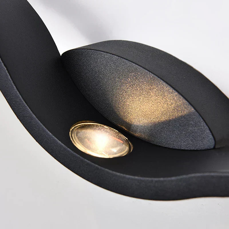 LED-wandlamp met dubbele lichtbundel
