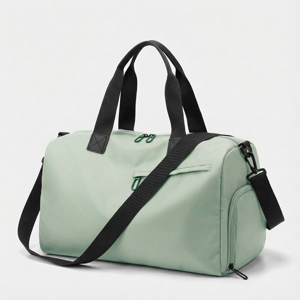 Duffel met schoenvak