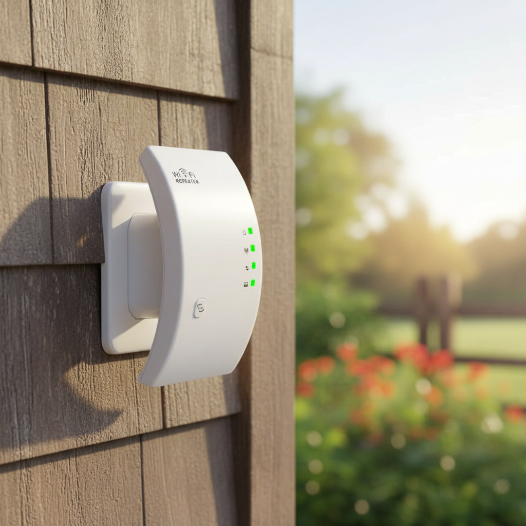 Wifi-versterker met WPS voor snel en stabiel internet
