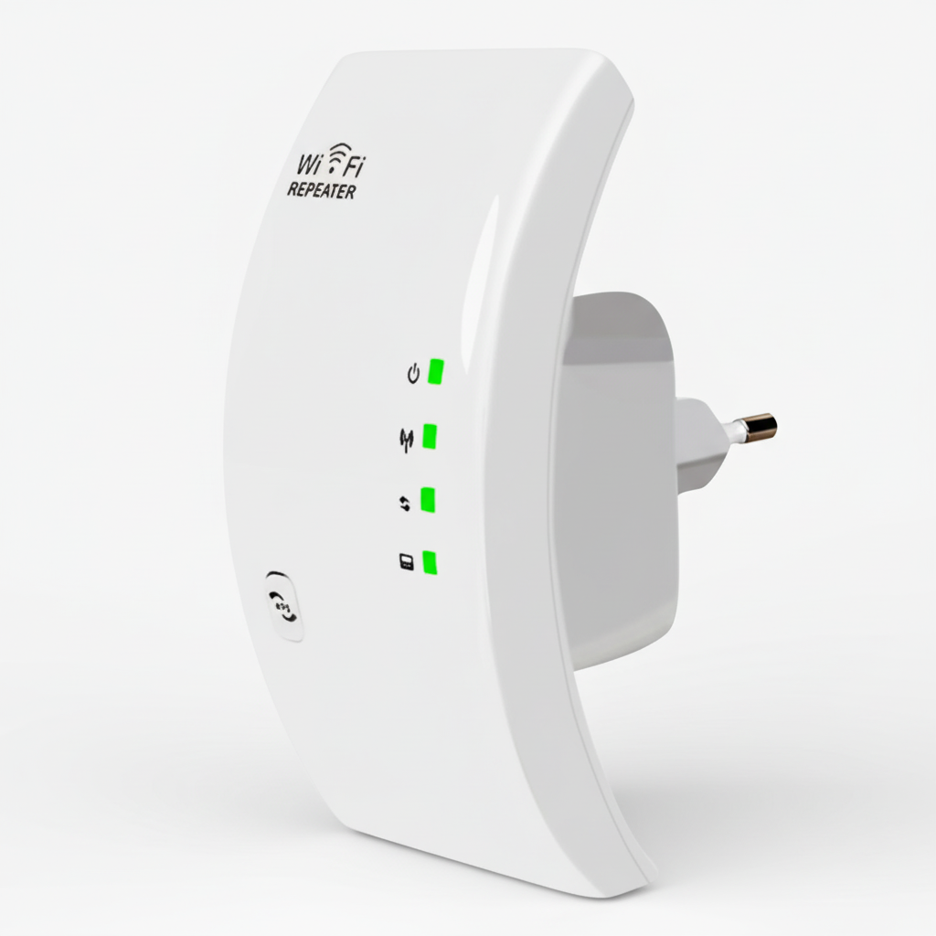 Wifi-versterker met WPS voor snel en stabiel internet