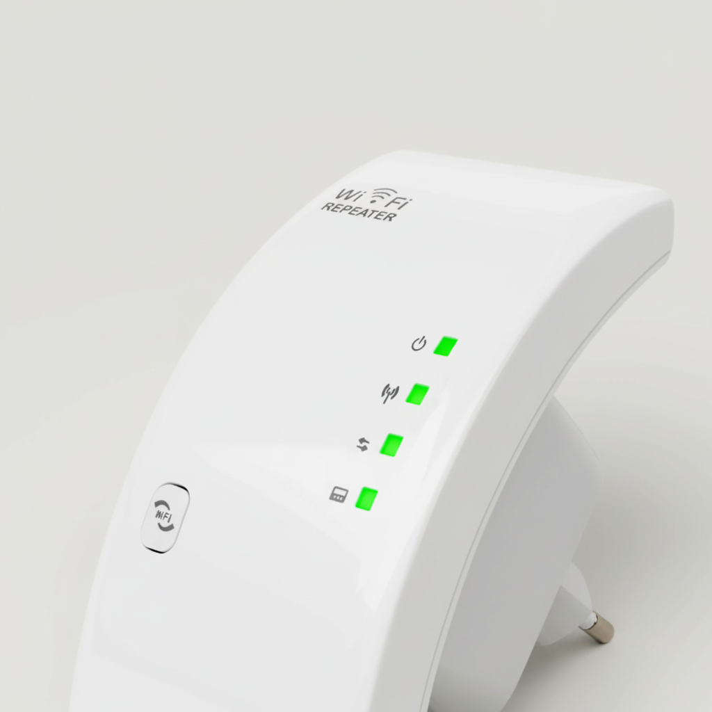 Wifi-versterker met WPS voor snel en stabiel internet