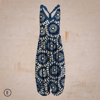 Losvallende damesjumpsuit