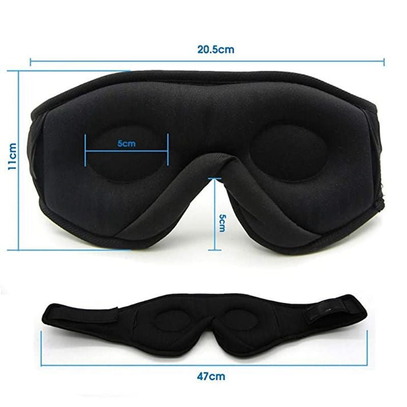 Bluetooth slaapmasker met muziek