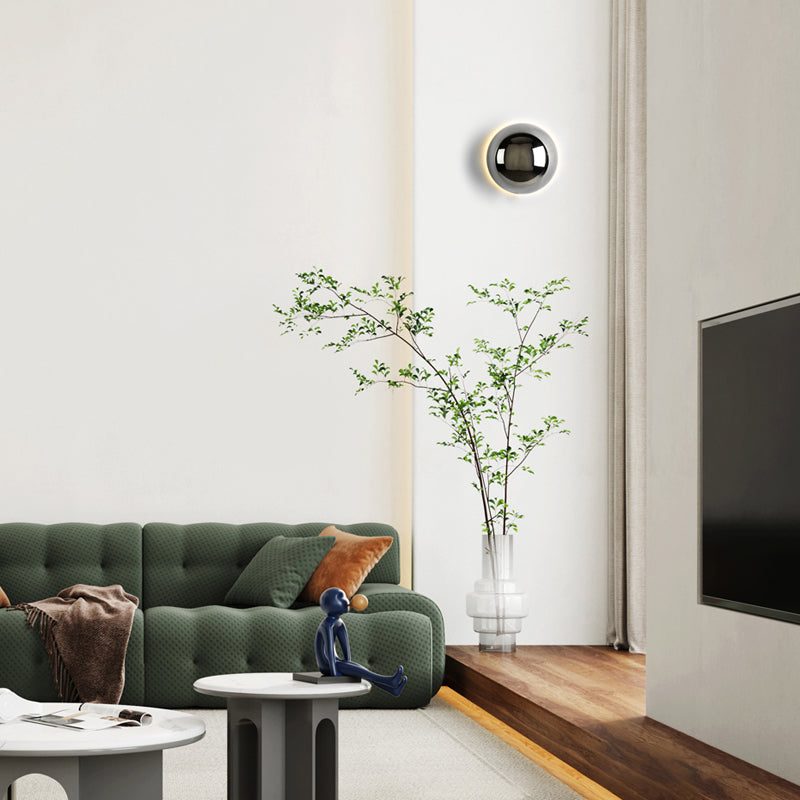 Wandlamp met retro-architectonische look