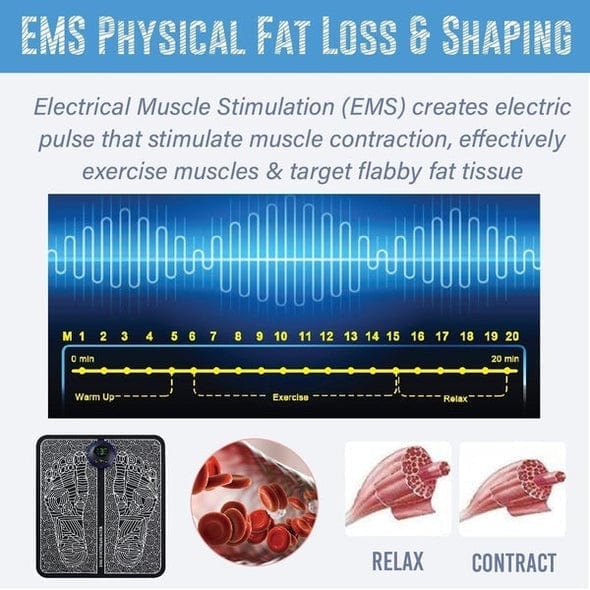 EMS voetmassage-pad – gewicht: 200 g — afbeelding 8