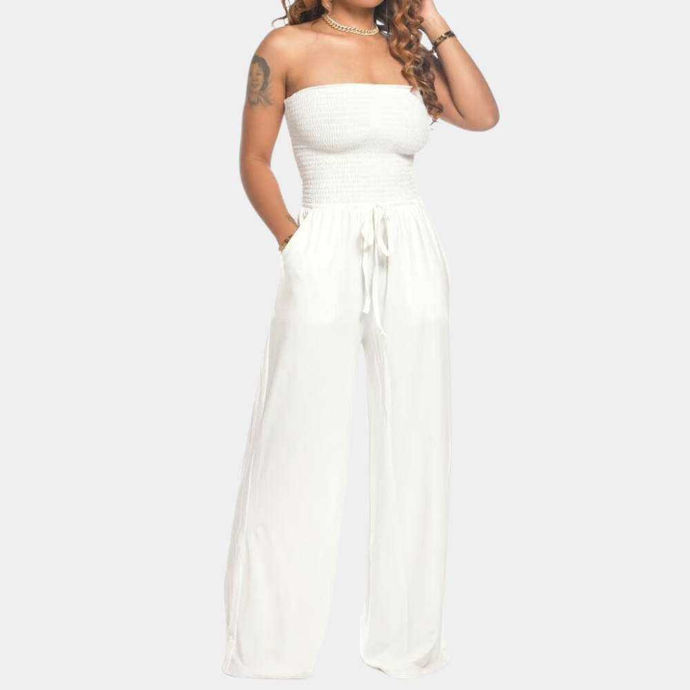 Bandeau jumpsuit voor dames