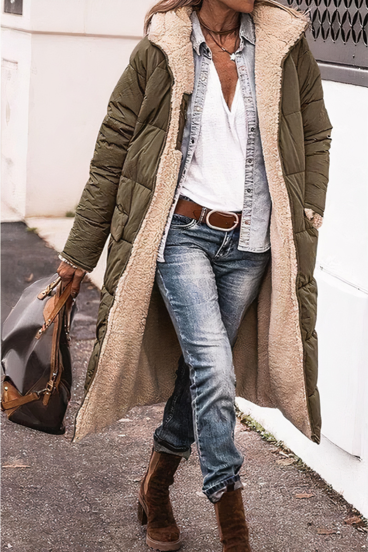 Dubbelzijdige parka