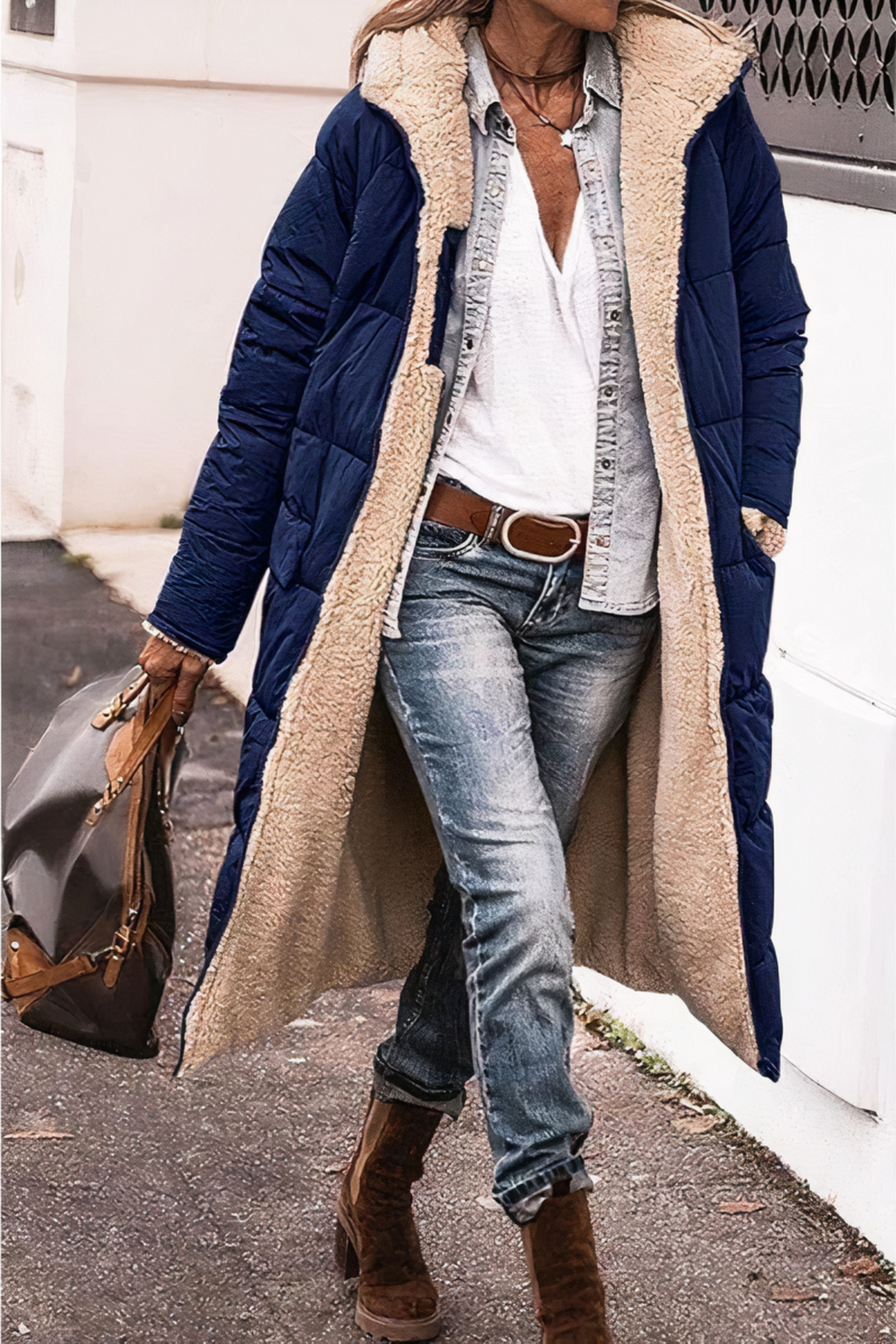 Dubbelzijdige parka