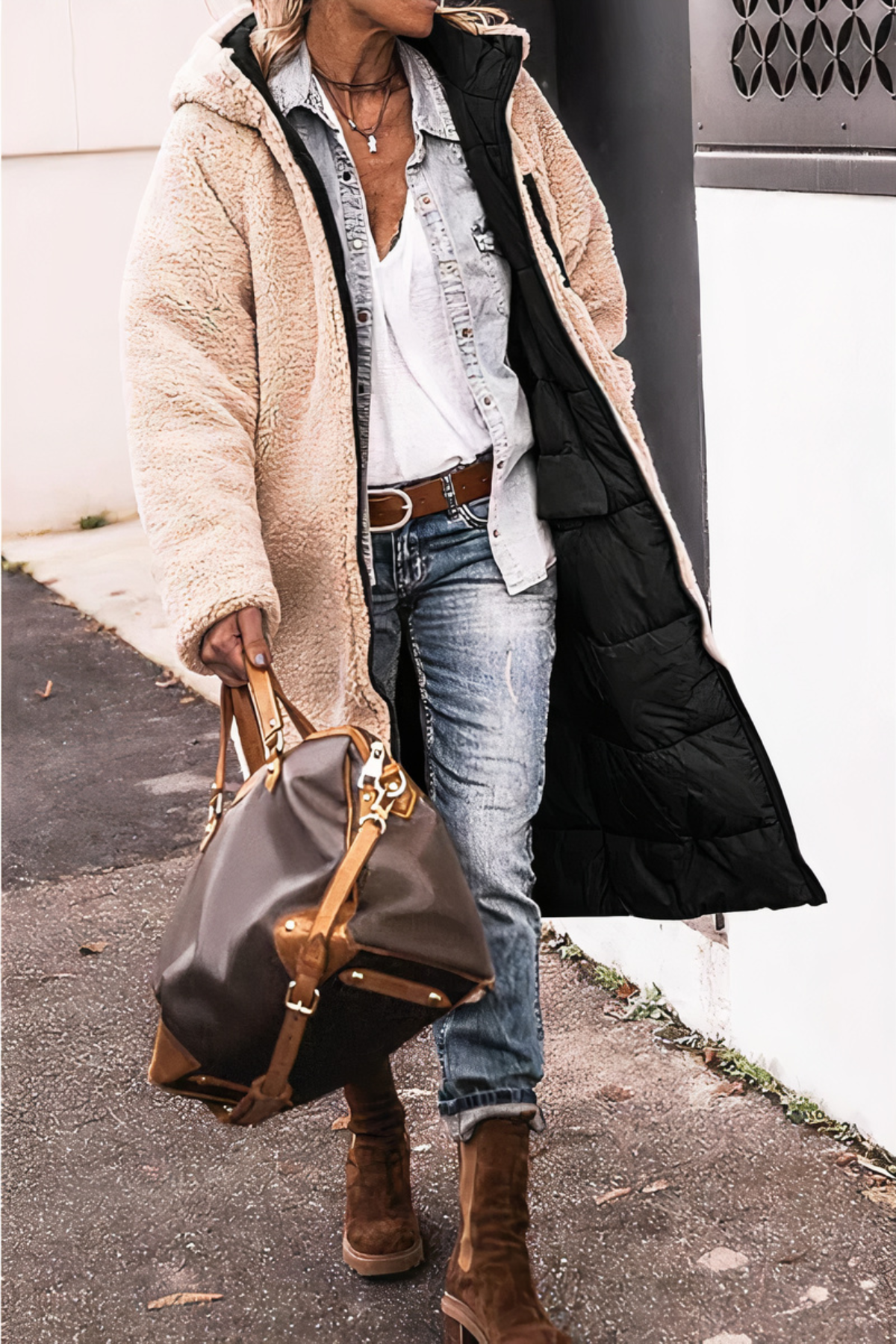 Dubbelzijdige parka — afbeelding 29
