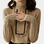 Khaki damesblouse