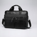 Echte leren laptoptas