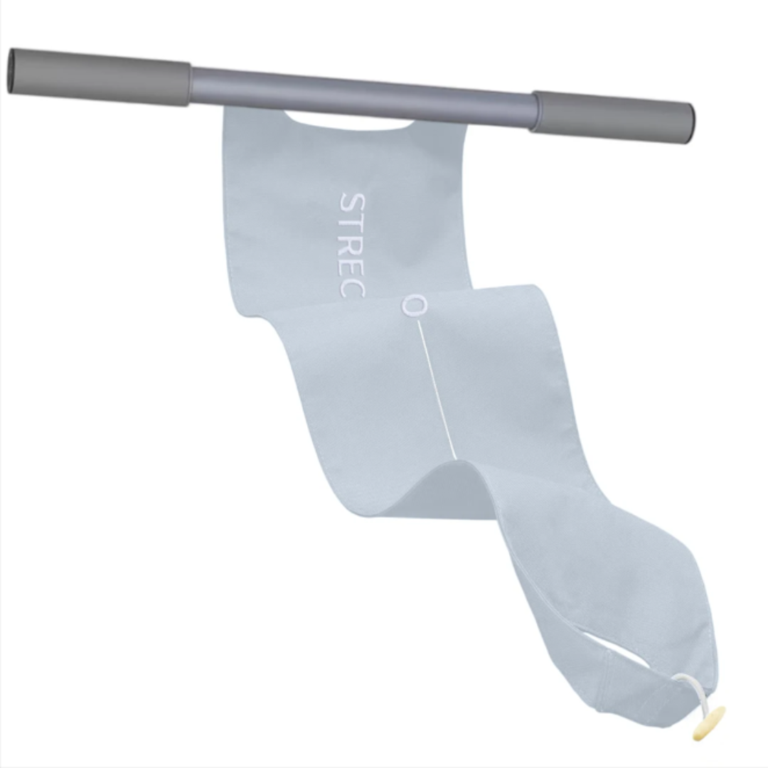 Elastische trainingsband met handvatten & voetlussen