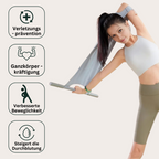 Elastische trainingsband met handvatten & voetlussen