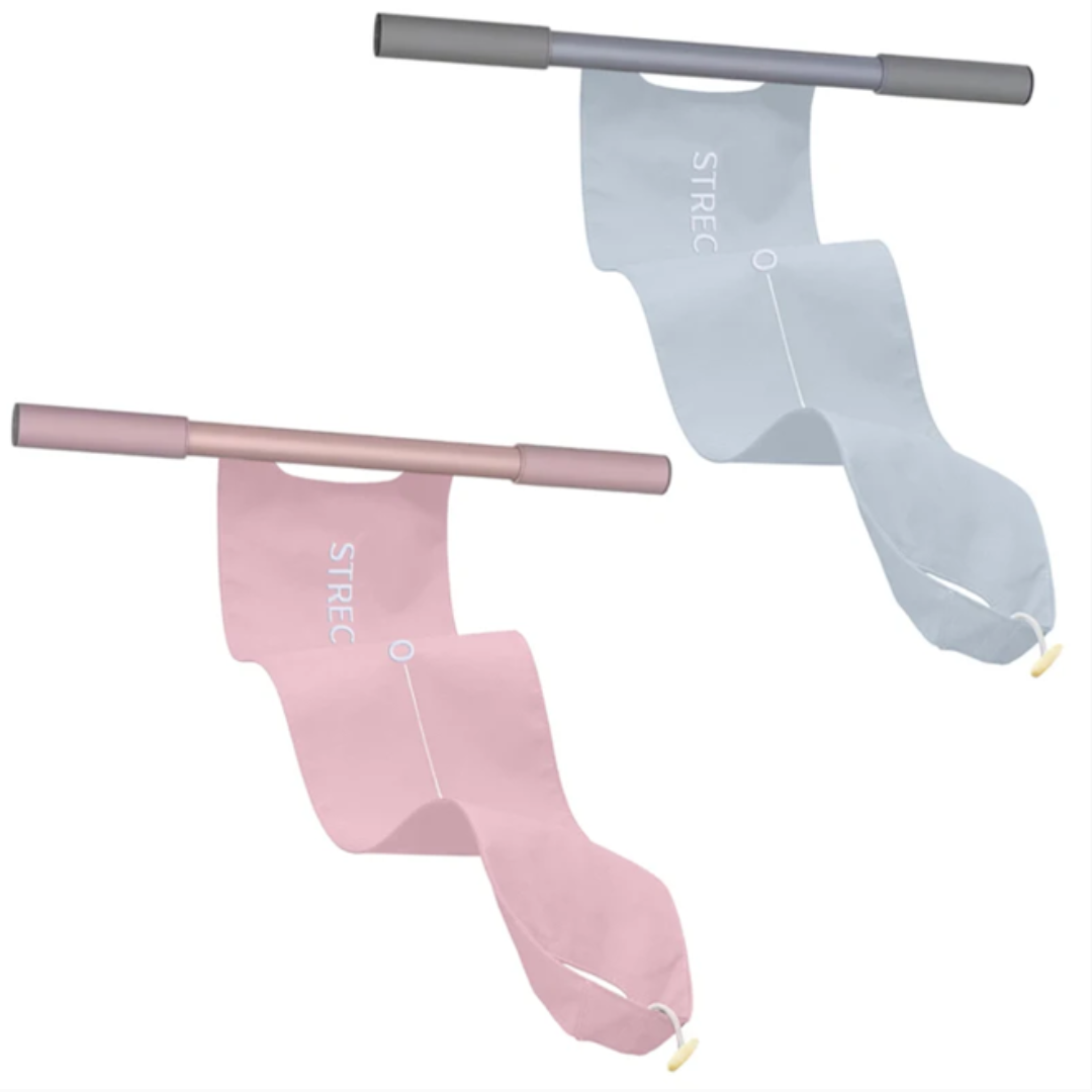 Elastische trainingsband met handvatten & voetlussen