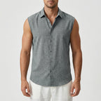 Effen mouwloos zomershirt
