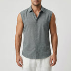 Effen mouwloos zomershirt
