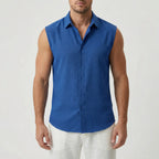 Effen mouwloos zomershirt